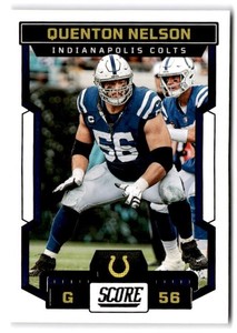 💥"NEW" 2023 Score Football #10 Quenton Nelson - Indianapolis Colts