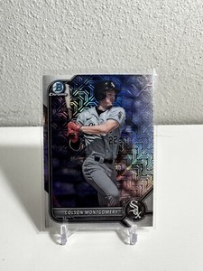 2022 Bowman Chrome Prospect Colson Montgomery BCP-212 MoJo Refractor