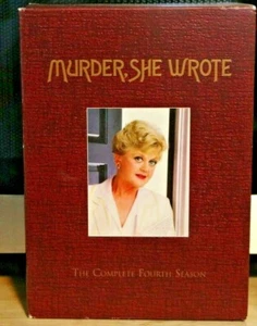 Murder She Wrote Complete 4th Season 5 DVDs Angela Lansbury Bonus Episode - Picture 1 of 3