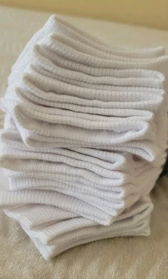 K-Swiss Men's 10 Pairs Athletic LOW-CUT Full Cushion Y-heel Socks Size L 10-13 - Image 1 of 4