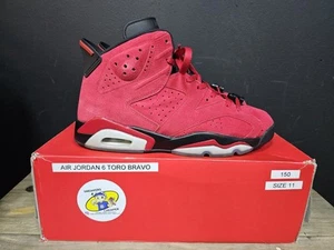 Talla 11 - Air Jordan 6 Retro Toro Bravo Poco Uso Excelente Estado Con Caja - Imagen 1 de 15