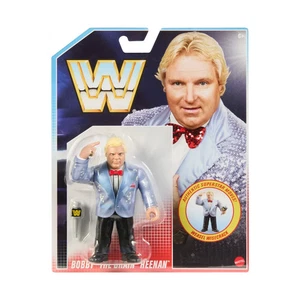 WWE WWF Bobby The Brain Heenan Mattel Retro Actionfigur Factory Sealed Hasbro - Bild 1 von 2