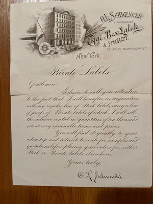 Cartas de 1800 y 21 etiquetas de caja de cigarros de muestra Foto 1 de 4