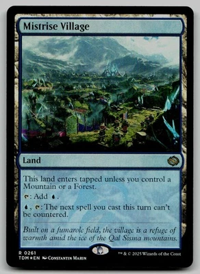 Mistrise Village R Tarkir: Dragonstorm 261 NM - Image 1 of 2
