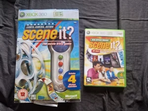 SCENE IT BOX OFFICE SMASH with BUZZERS Microsoft Xbox 360 Game - Picture 1 of 7
