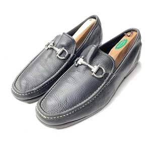 Zapatos de cuero negro Salvatore Ferragamo para hombre: talla: 10 EE - Imagen 1 de 19