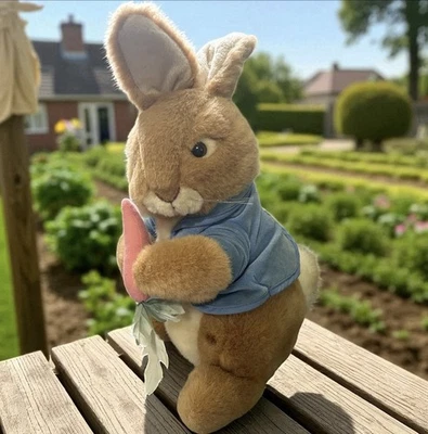 伊甸园 13 英寸彼得兔毛绒复活节兔子贝娅特丽克丝·波特角色 — 第 1/3 张图片