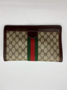 Gucci Vintage GG PVC Parfums Sherry Line Clutch bag Authenticity - Picture 1 of 8