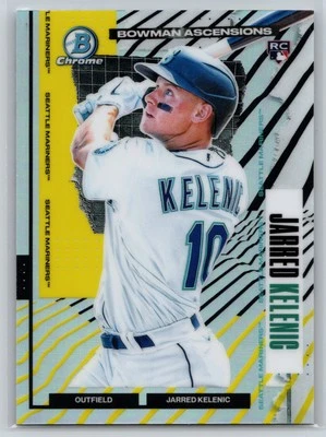 2021 Bowman Chrome Jarred Kelenic Mariners Bowman Ascensions Rookie #BA-17 2074 - Image 1 of 2