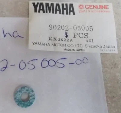 Placa de lavadora Yamaha NOS 1967-2023 90202-05005-00 serie DT XT YZ fabricante de equipos originales Foto 1 de 4