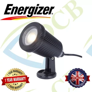 Energizer GU10 Outdoor Wall/Spike Light IP65 LED Deck Garden Spotlight - Picture 1 of 2
