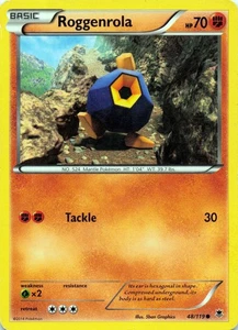 Roggenrola 48/119 XY - Phantom Forces  - LP - Picture 1 of 2