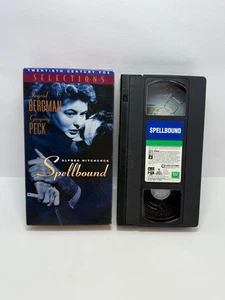 Spellbound VHS Tape Gregory Peck Ingrid Bergman B&W **Buy 2 Get 1 Free** - Bild 1 von 6