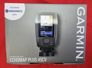 Garmin ECHOMAP Plus 45cv - 4" GPS Kartenplotter/Sonar Combo blaue Karte (brandneu) - Bild 1 von 4