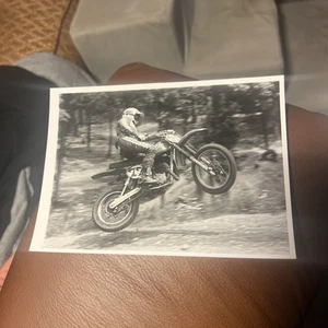 Vintage Motocross Race Photo 5”x 7” 1970’s - Picture 1 of 2