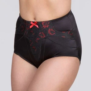 Your Secret High Waist Hose Schwarz & Rot Größen Small, Medium & Large - Bild 1 von 2