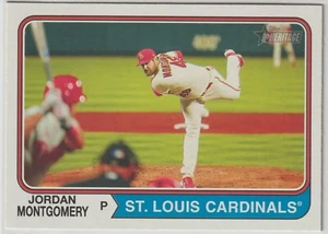 2023 Topps Heritage - JORDAN MONTGOMERY - #249 - St. Louis Cardinals (A) - Picture 1 of 2