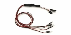 KYOSHO OPTION LED LIGHT UNIT 2 x CLEAR + 2 x RED, 97054-4CR B - Picture 1 of 3