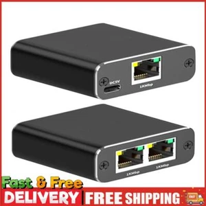 Ethernet Splitter 1 To 2 Gigabit RJ45 LAN Network Extension Ethernet Splitter - Afbeelding 1 van 12