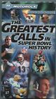 The Greatest Calls in Super Bowl History NFL Films 1999 VHS Joe Montana NEUF OOP