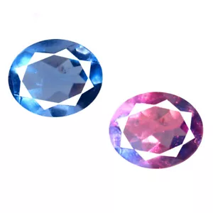 3.41 ct AAA Excellent Oval Shape (11 x 9 mm) Blue Fluorite Natural Gemstone - Picture 1 of 1
