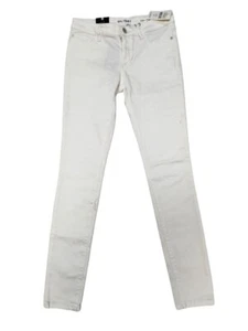 DL1961 Girl's Snow Chloe Mid Rise Instasculpt White Skinny Jeans $55 Size 14 NEW - Picture 1 of 5