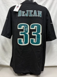 Cooper DeJean Signed Nike Authentic Eagles Black SB LIX Jersey (L) PSA 029 - Picture 1 of 7