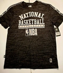 NBA T-shirt with Logo Size Large Color Black Cotton blend New With Tag - Picture 1 of 6