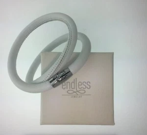Bracciale Endless - #12108-36 Doppio Bianco 7,0 Pollici - Autentico Rivenditore Sconto 50% - Foto 1 di 5