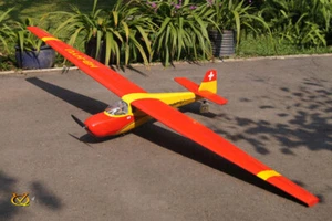 Planeador eléctrico ARF VQ Models Motorspatz 98,4 pulgadas (2,5 m) envergadura - Imagen 1 de 3