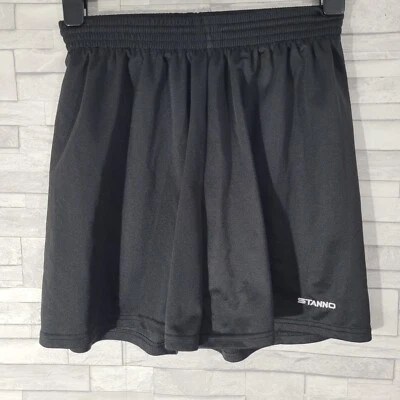 Mens STANNO Shorts Black XL Waist 36-38 XL Gym Running Football Sports Training  - Image 1 of 4