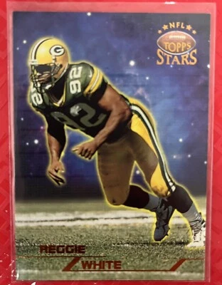 1998 Topps Stars Bronze /8799 Reggie White #105 - Image 1 of 2