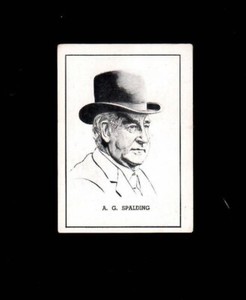 1950-56 Callahan Hall of Fame A. G. SPALDING