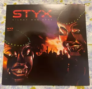 LP Vinyl Record STYX Kilroy was Here 1983 A&M/SP 3734 Mr Roboto Cold War Just ge - Picture 1 of 24