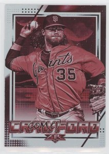 2020 Topps Fire Red Blaze Brandon Crawford #7