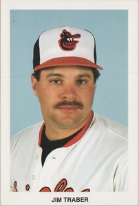 Postal de béisbol Jim Traber Baltimore Orioles Maryland 13466a - Imagen 1 de 7