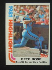 1982 Topps Major League Baseball Cards Set Break Mint, Rookie HOF RC All Stars