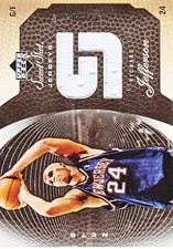RICHARD JEFFERSON 2005-06 SWEET SHOT JERSEY GOLD /50