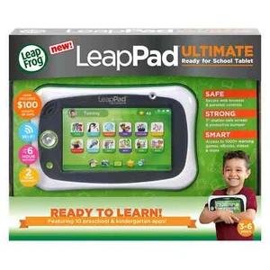 NEW LeapFrog Leap Pad Ultimate Play Learn Read Tablet For Kids School  WiFi Frog - Picture 1 of 3