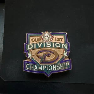 Arizona Diamondbacks 1st National League Division Championship MLB Pin MORE - Picture 1 of 1