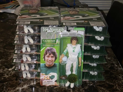 (15) Joe Namath New York Jets NFL Legends Limited Edition 8” Mego Action Figure Cover