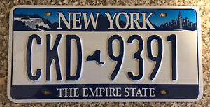 US Nummernschild Kennzeichen USA New York 🇺🇸
