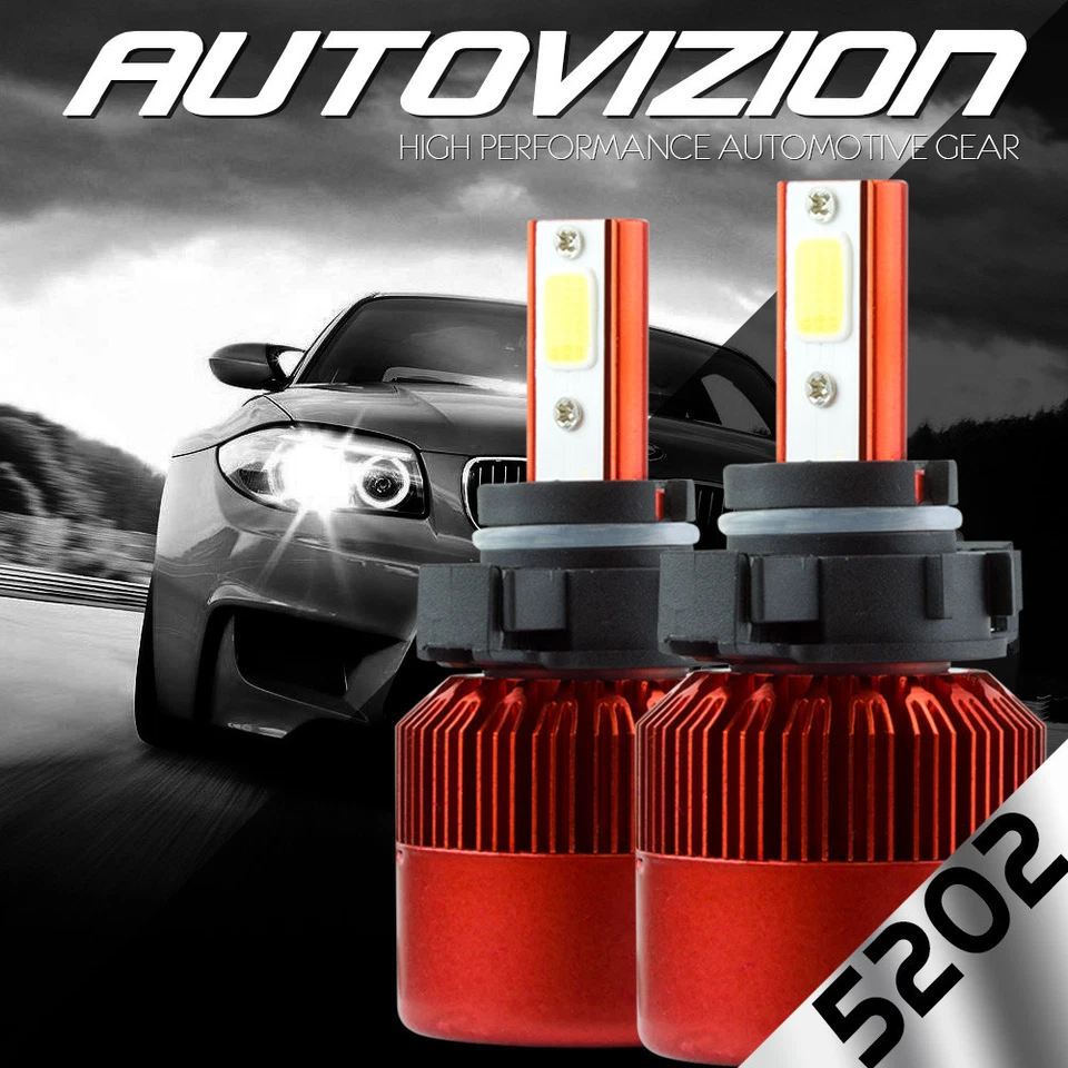 Kit de farol de neblina XENTEC LED HID 6000K 5202 12276 H16 Jeep Grand Cherokee 2011-2013 - Imagem 1 de 4