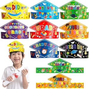 32 coronas de graduación de jardín de infantes para niños - Sombreros “Orgullosos de ti”, paquete nuevo - Imagen 1 de 4