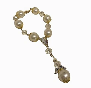 Recuerdos De Bautizo Baptism Party Favor Mini Rosary Christening 12 Pc Bag - Picture 1 of 3