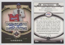 2008-09 Topps Treasury Rookie Refractor Auto Eric Gordon #127 Rookie Auto RC