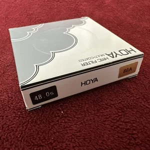 Hoya 48mm 80A Light Blue Color Conversion HMC Multi-Coated (Japan) Filter *NOS* - Picture 1 of 1
