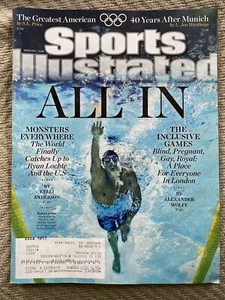 Sports Illustrated Olympics Aug 6, 2012 Ryan Lochte - Bild 1 von 10
