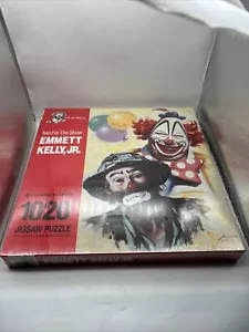 Two For The Show Emmett Kelly, Jr. Clowns 1990 1020 PC. Puzzle Hoyle New Sealed - Picture 1 of 7