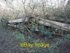 Photo 6X4 Old Farm Machinery Lying By Track Bleak Hill C2006
